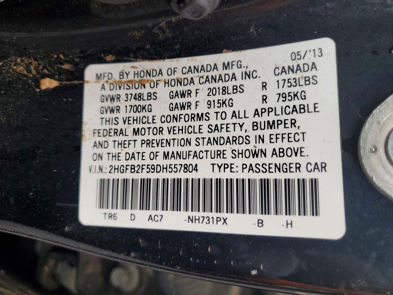 Honda Civic Lx