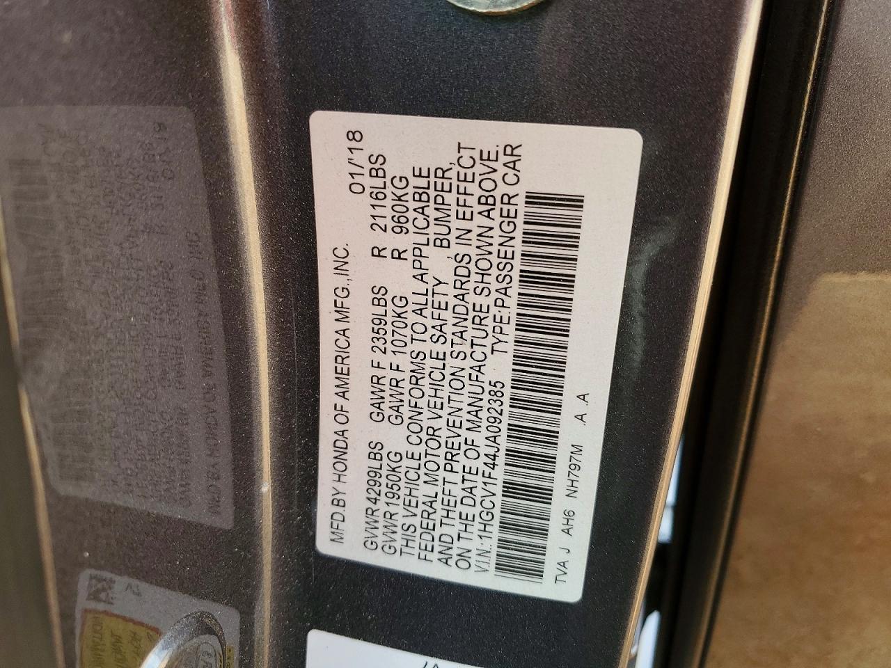 Honda Accord Ex