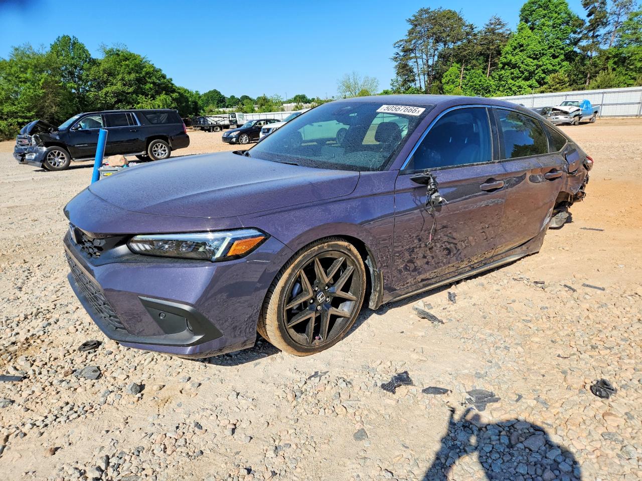 Salvage Honda Civic Image