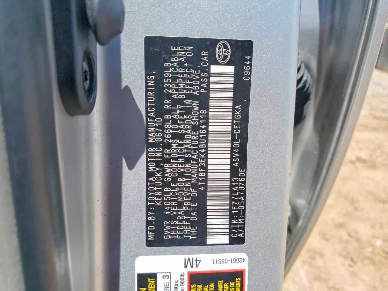 Toyota Camry Xle