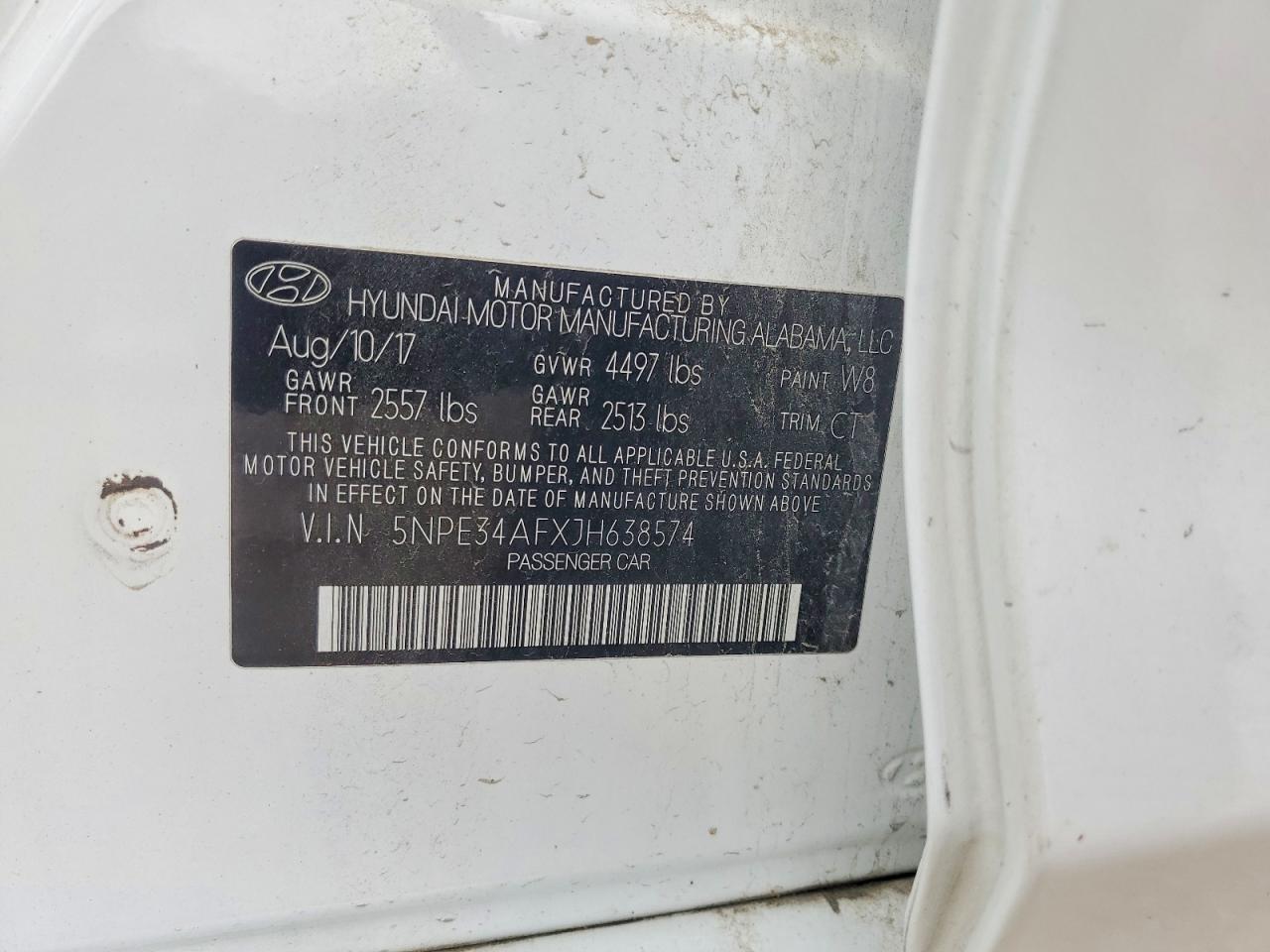 Hyundai SONATA Sel