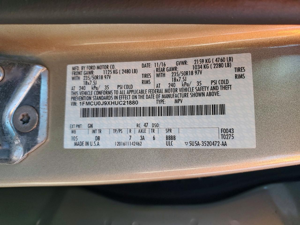 Ford Escape Titanium