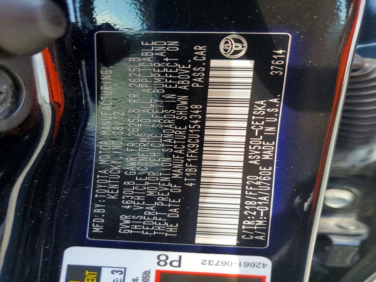Toyota Camry Se Sport Limited Edition