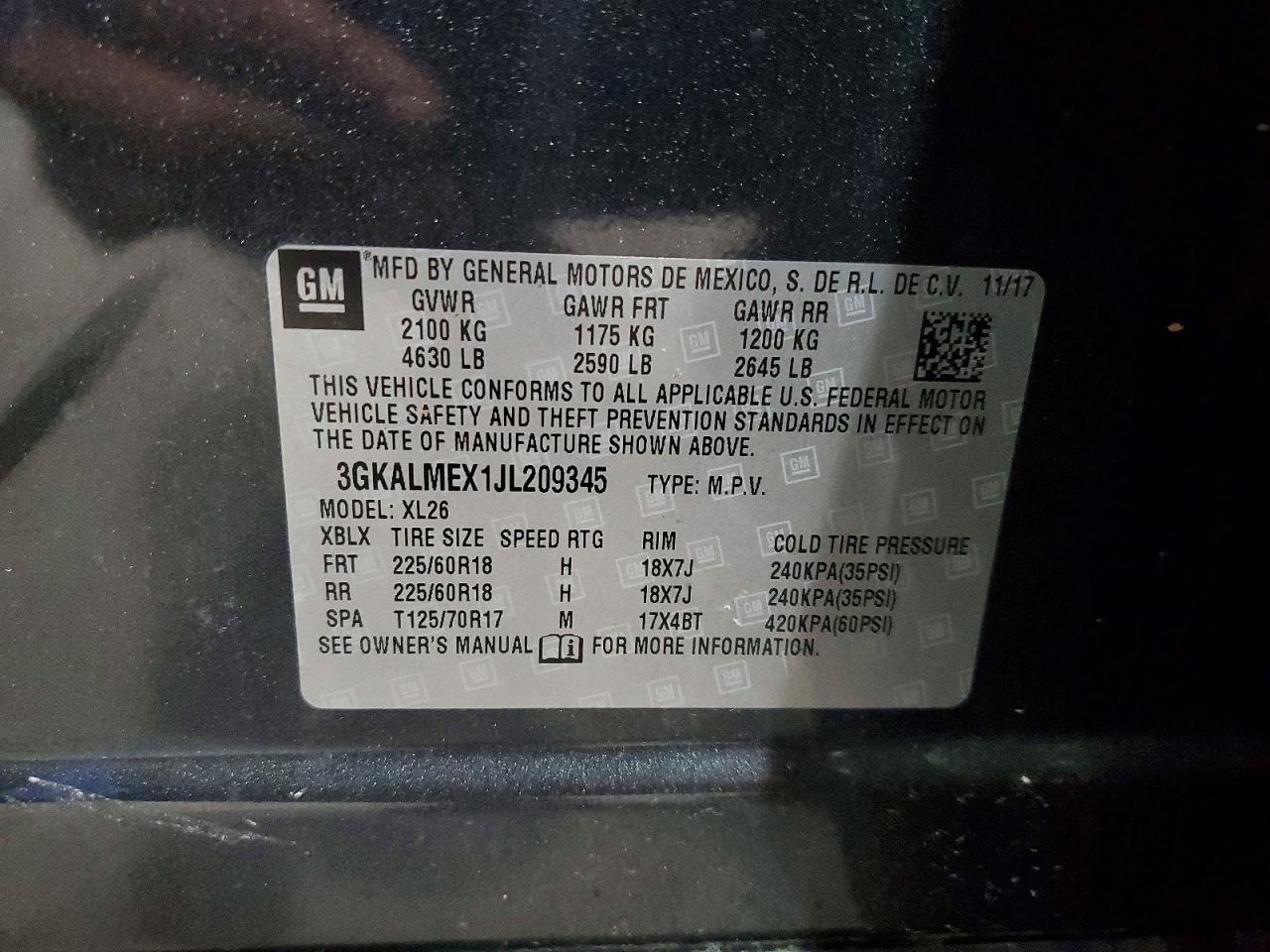 GMC Terrain Sle