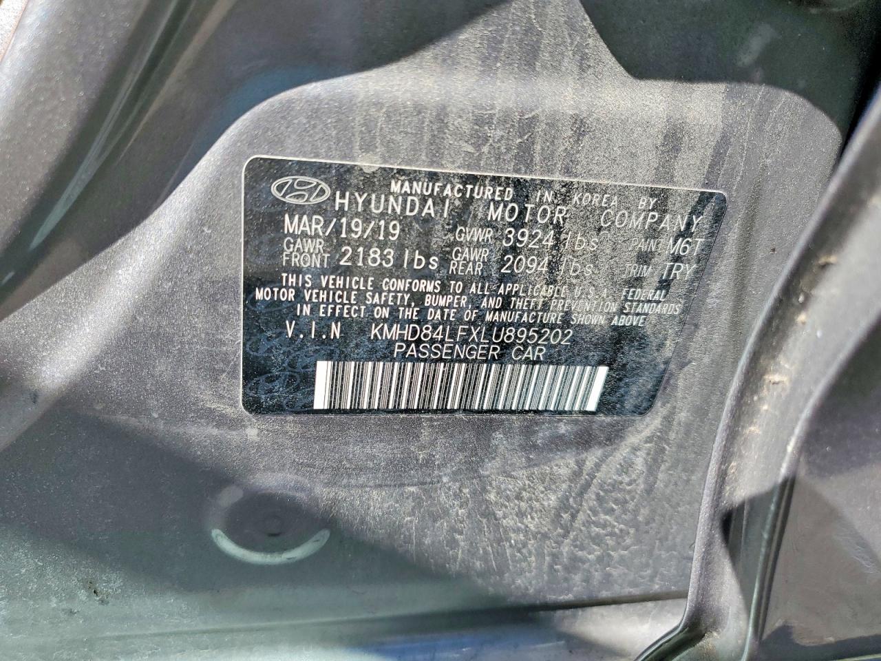Hyundai ELANTRA Sel