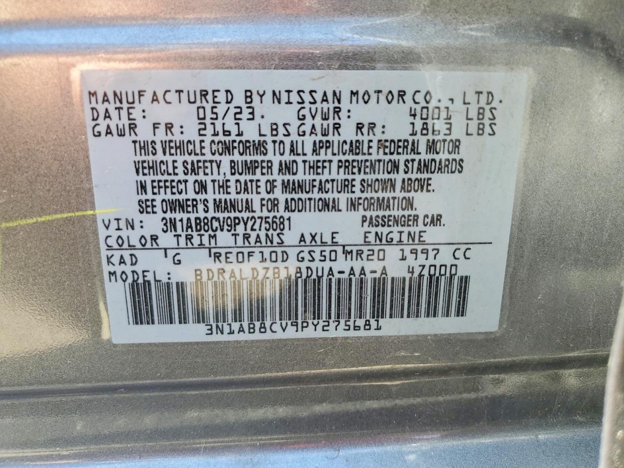 Nissan Sentra Sv