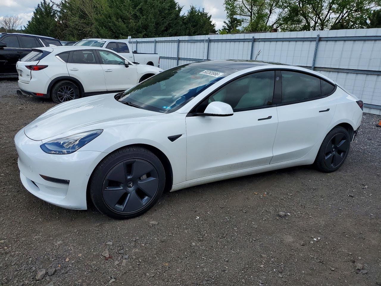 Salvage Tesla Model 3 Image