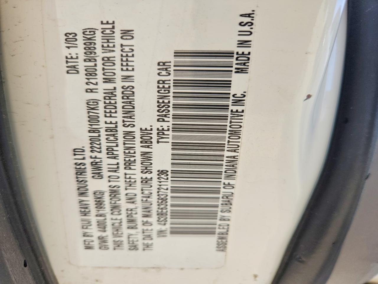 Subaru Legacy L