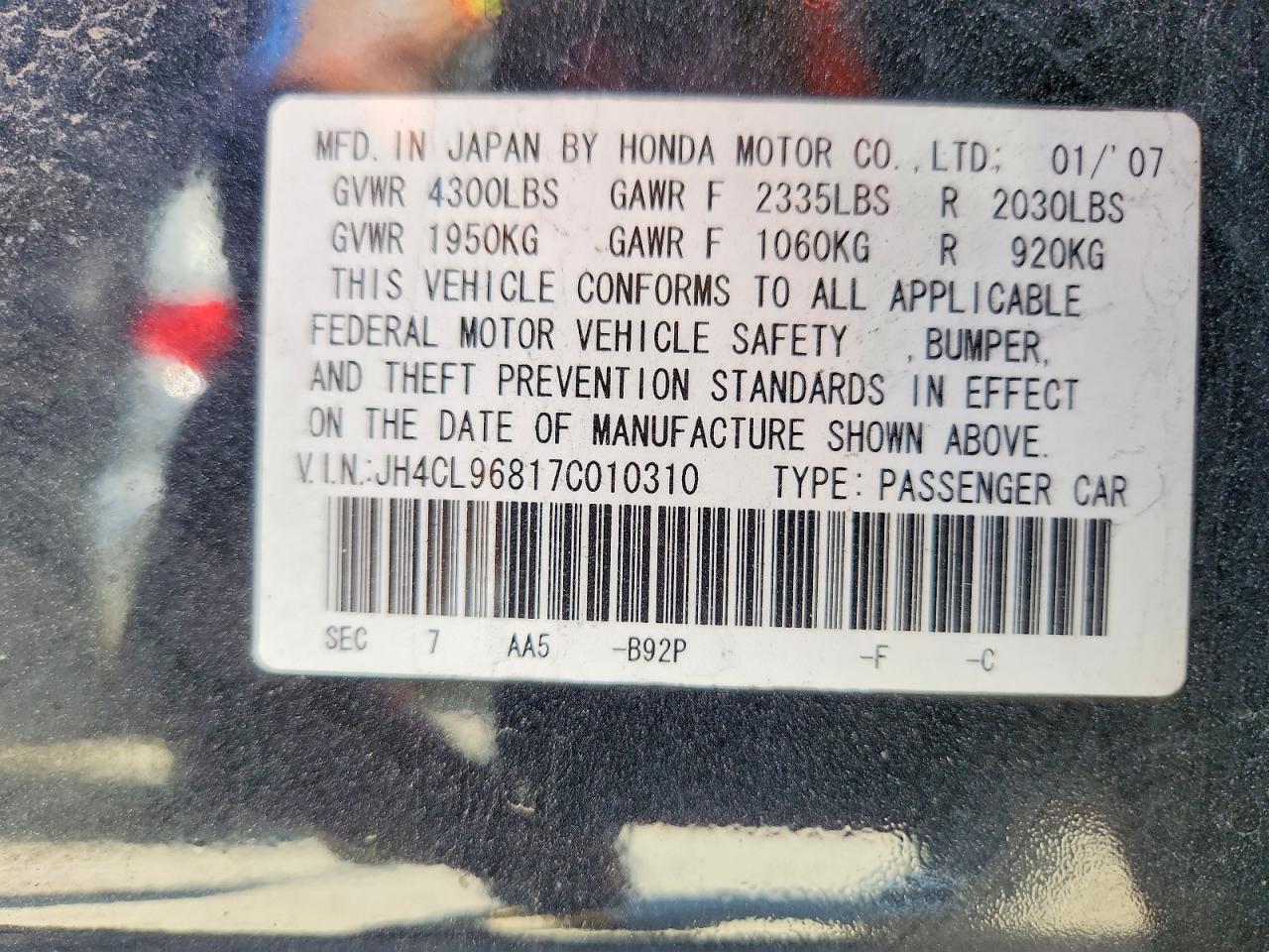 Acura TSX