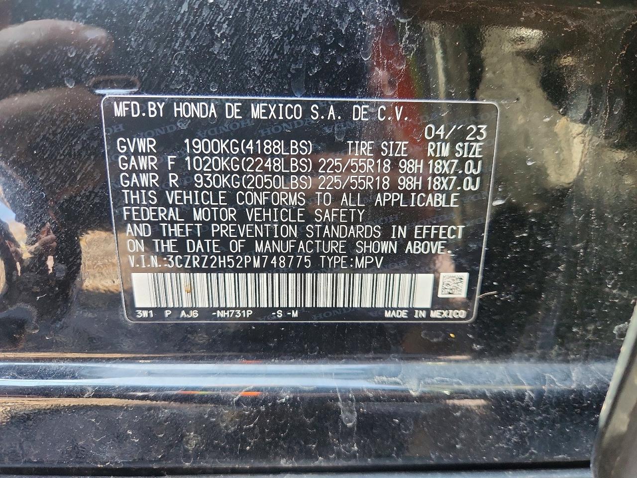 Honda HR-V Sport