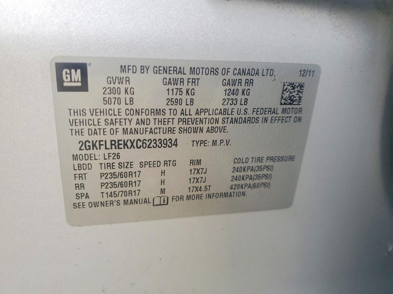 GMC Terrain Sle