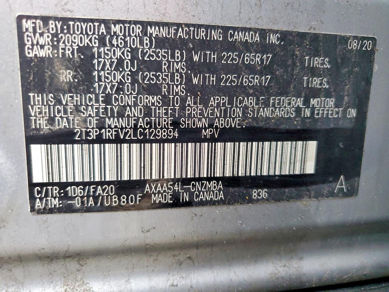 Toyota RAV4 Xle