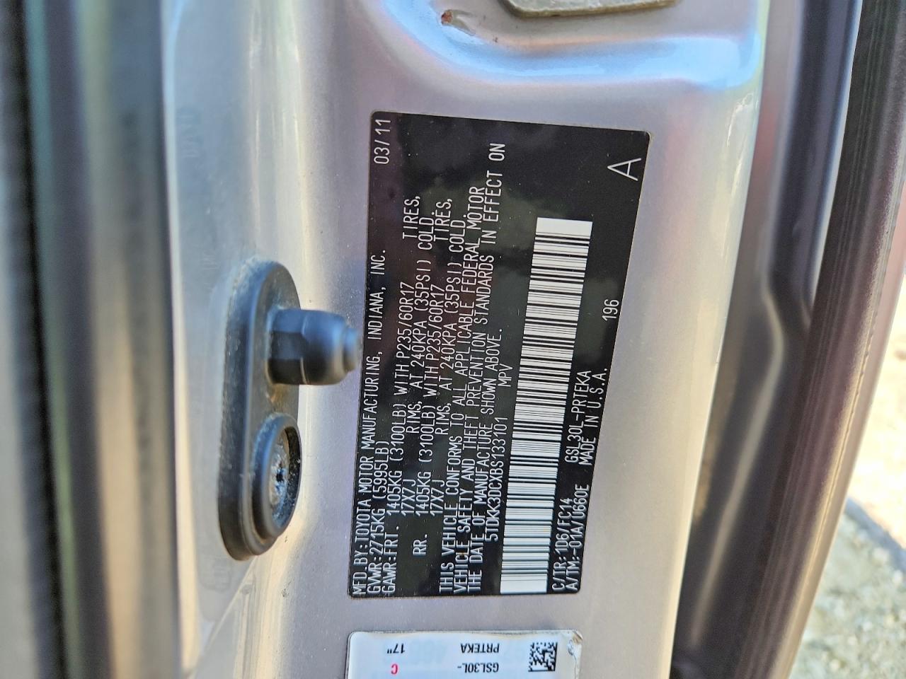 Toyota Sienna Le