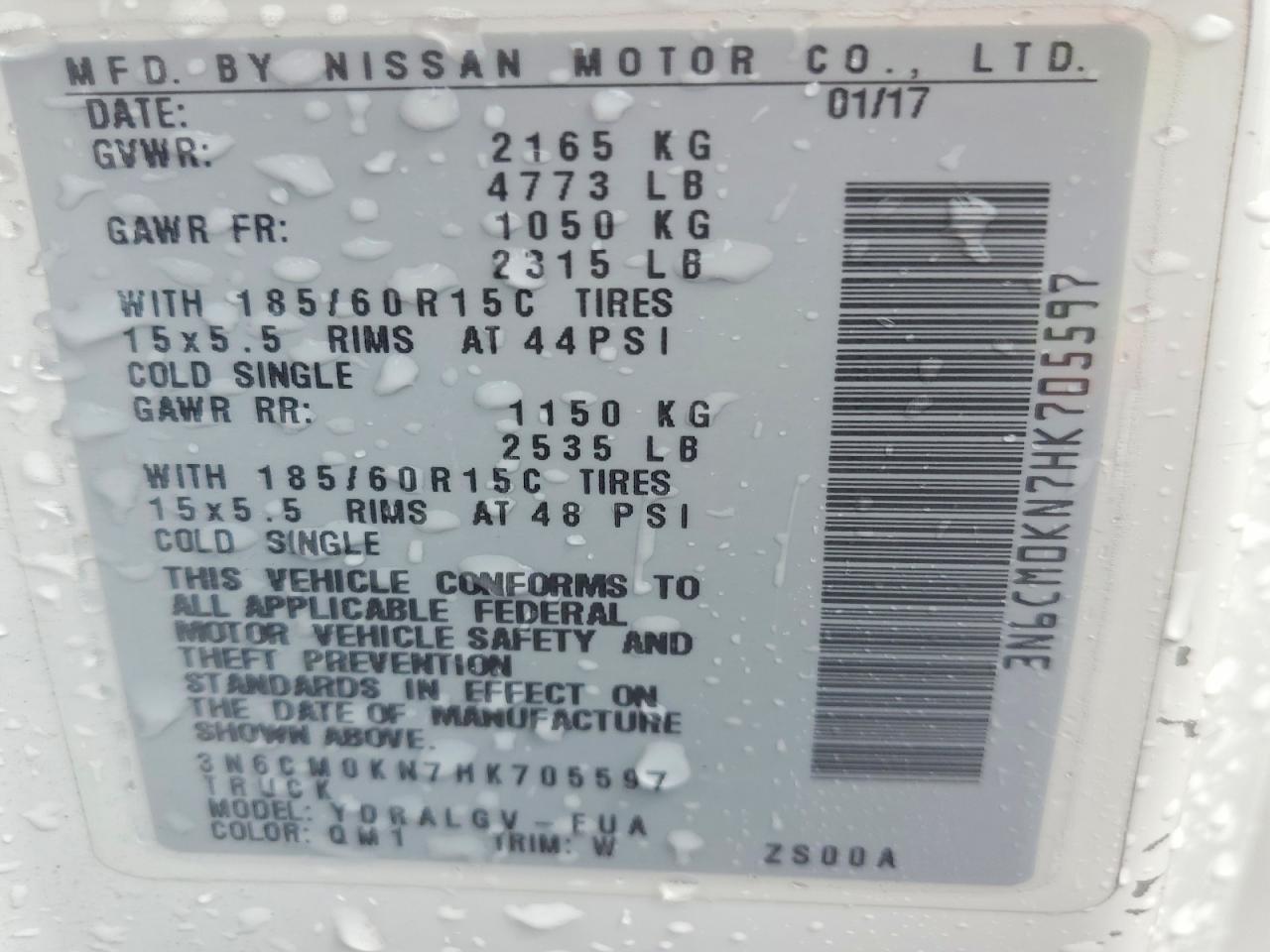 Nissan Nv Sv