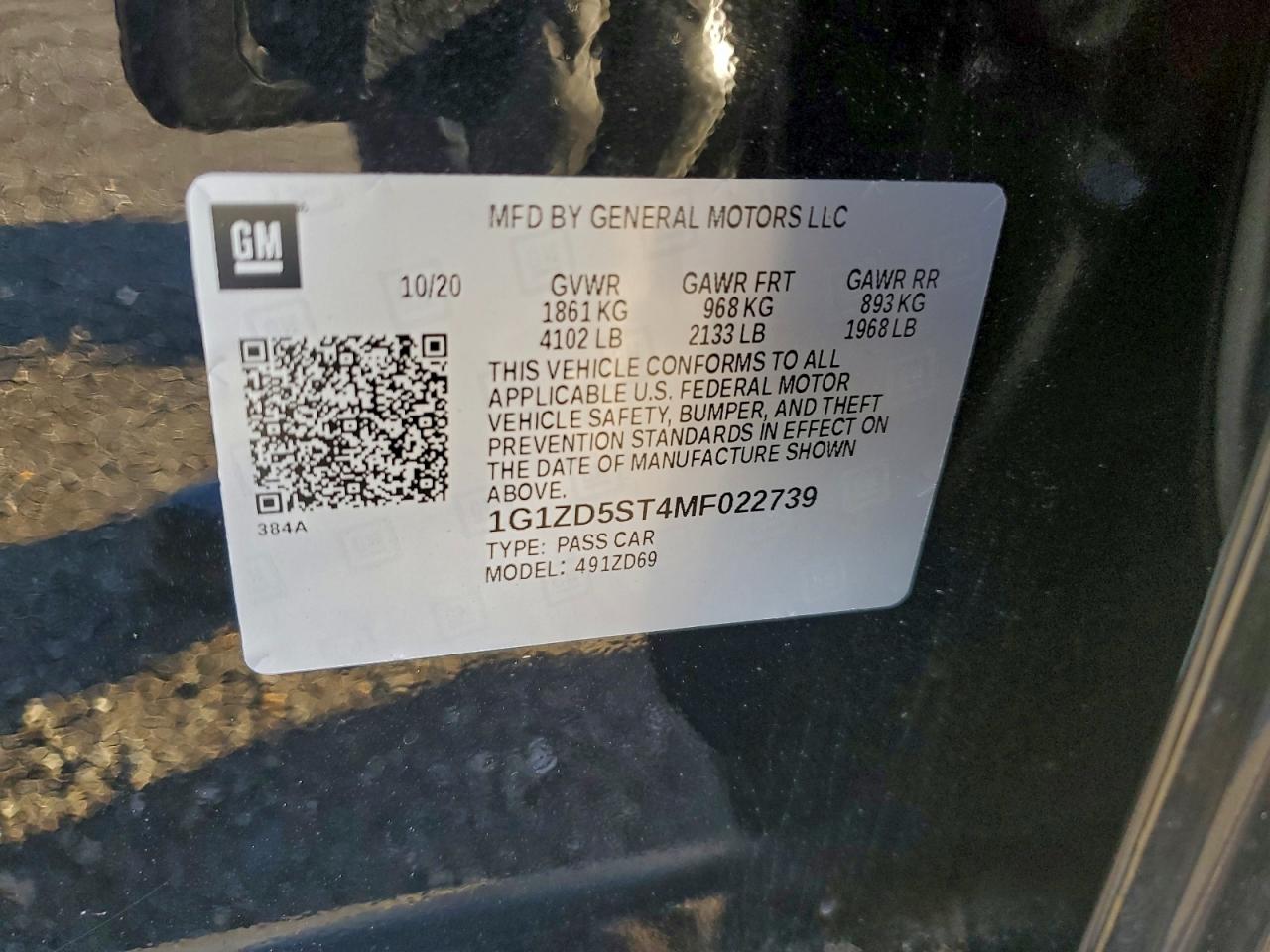 Chevrolet Malibu Lt
