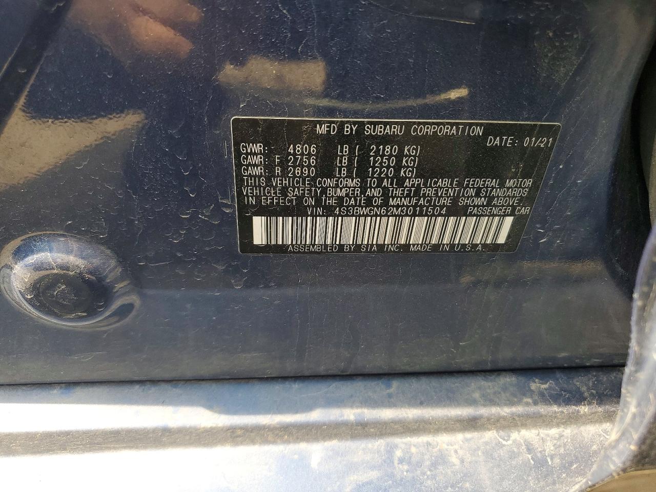 Subaru Legacy Limited Xt