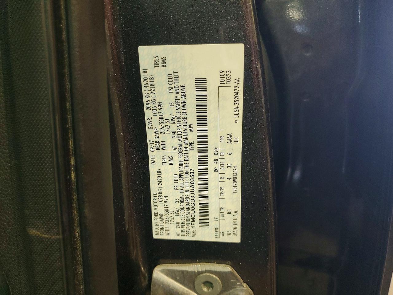 Ford Escape Se
