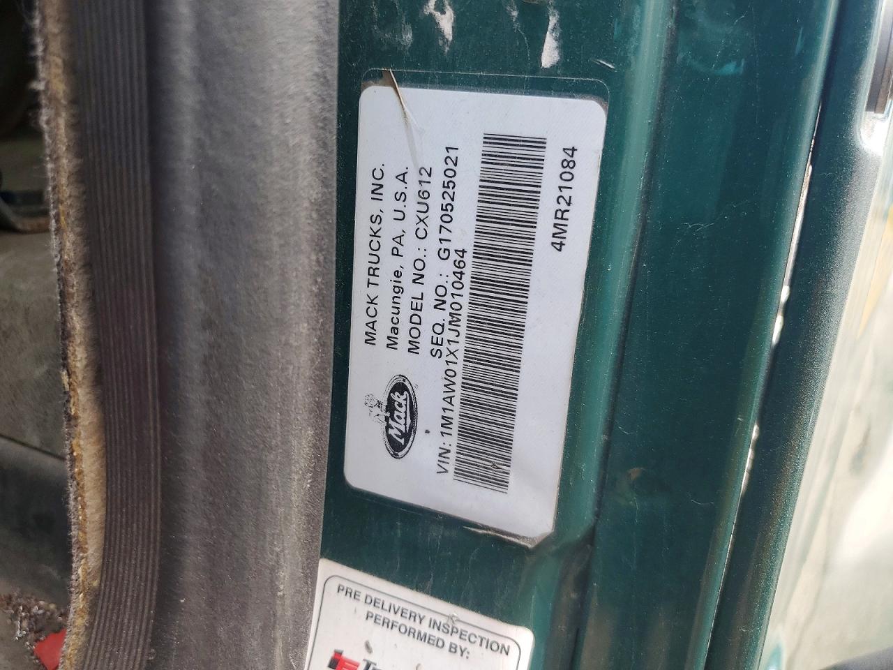 Mack 600 Cxu600