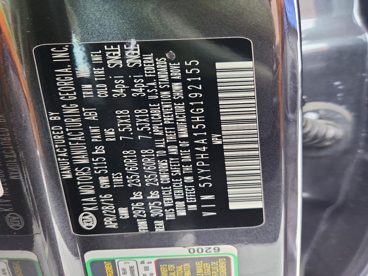 Kia Sorento Ex