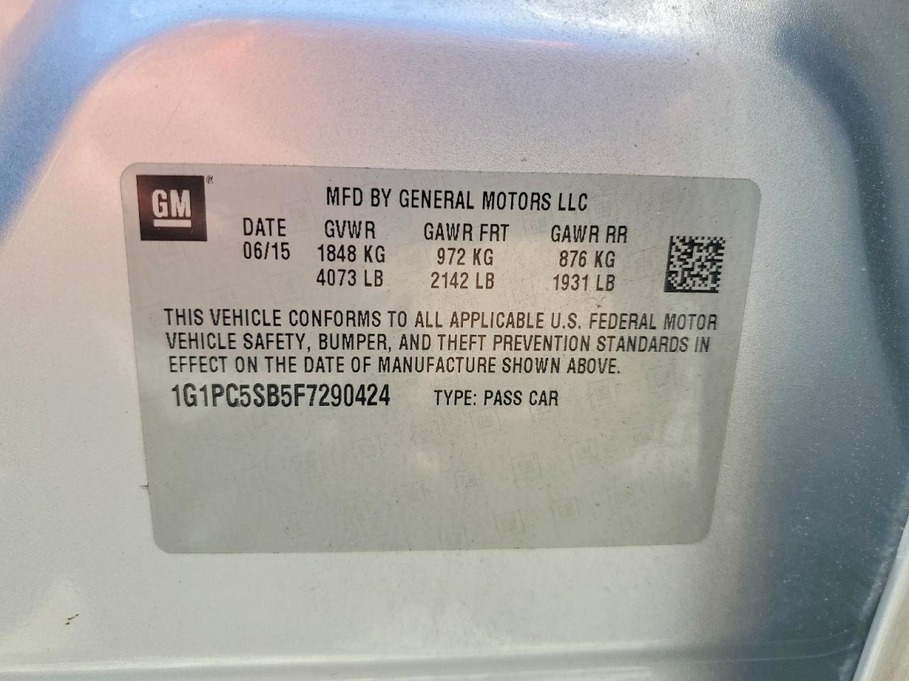 Chevrolet Cruze Lt