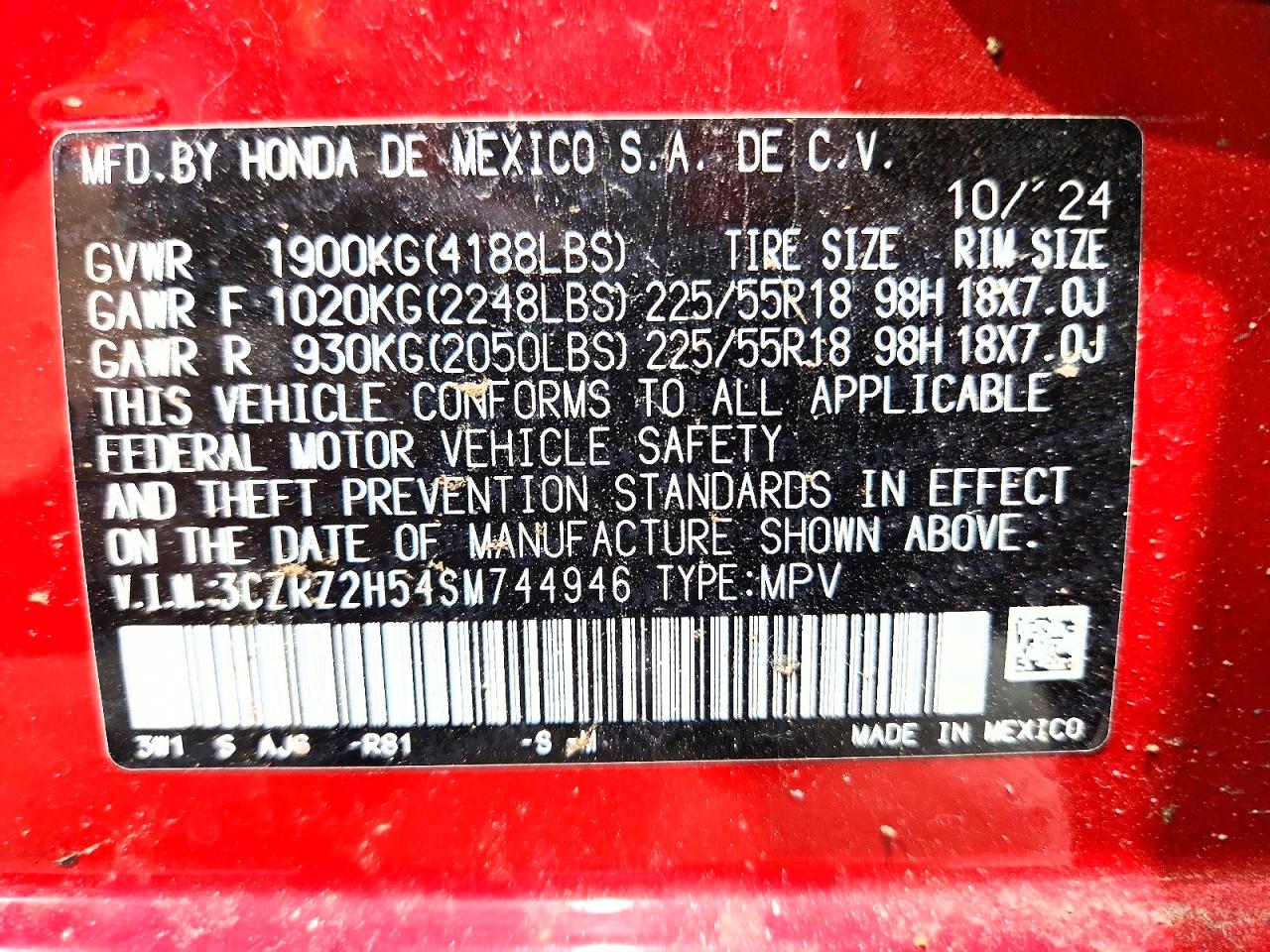 Honda HR-V Sport