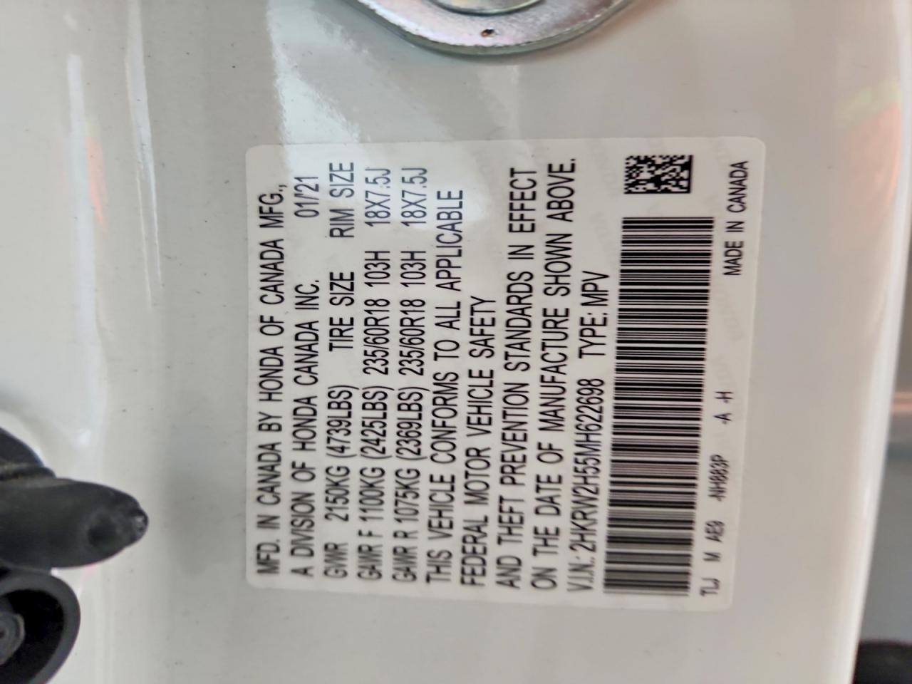 Honda Crv Ex