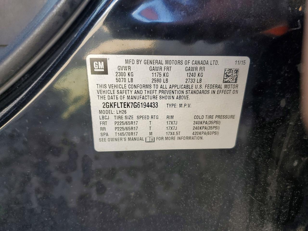 GMC Terrain Sle