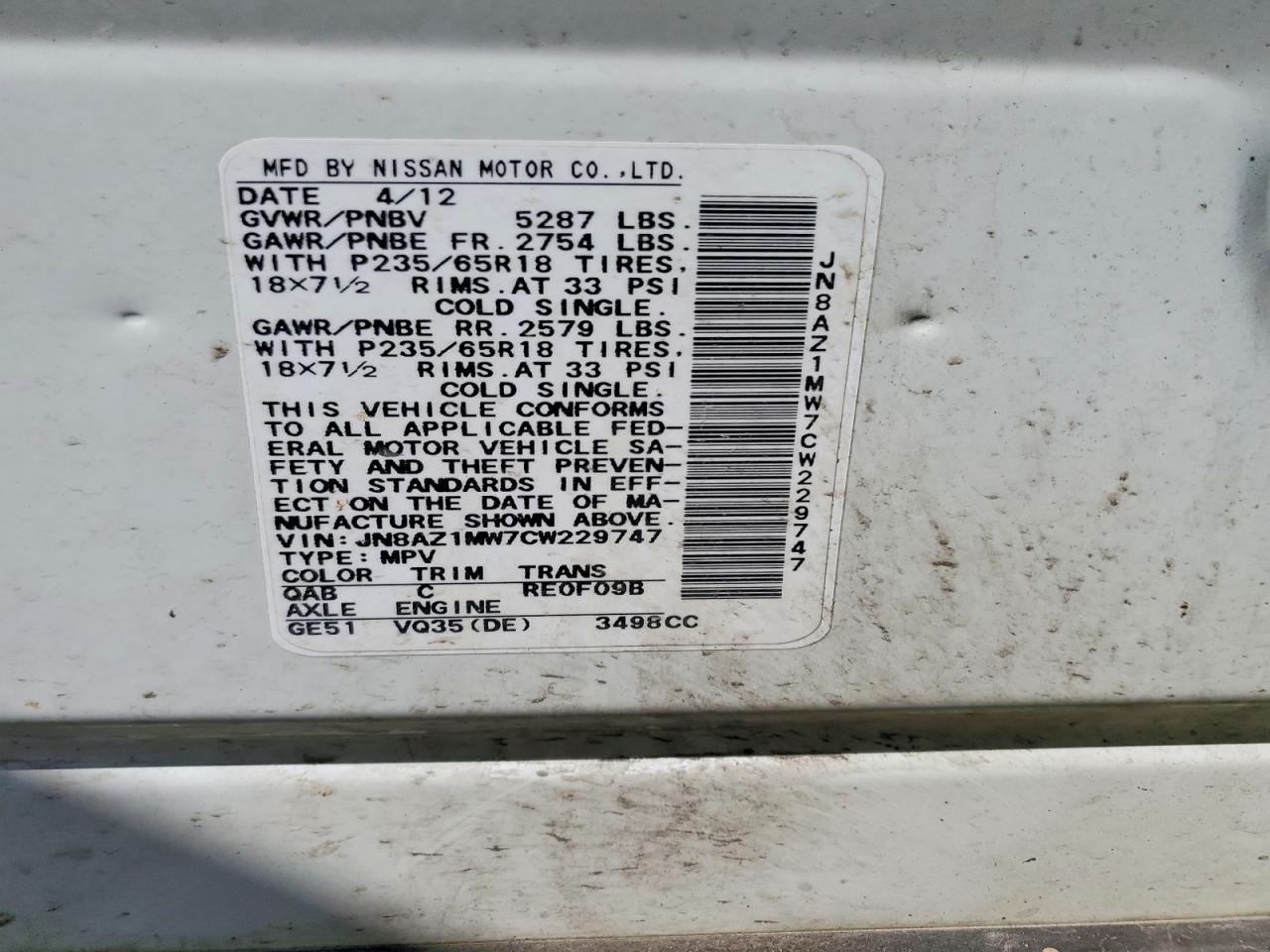 Nissan Murano S