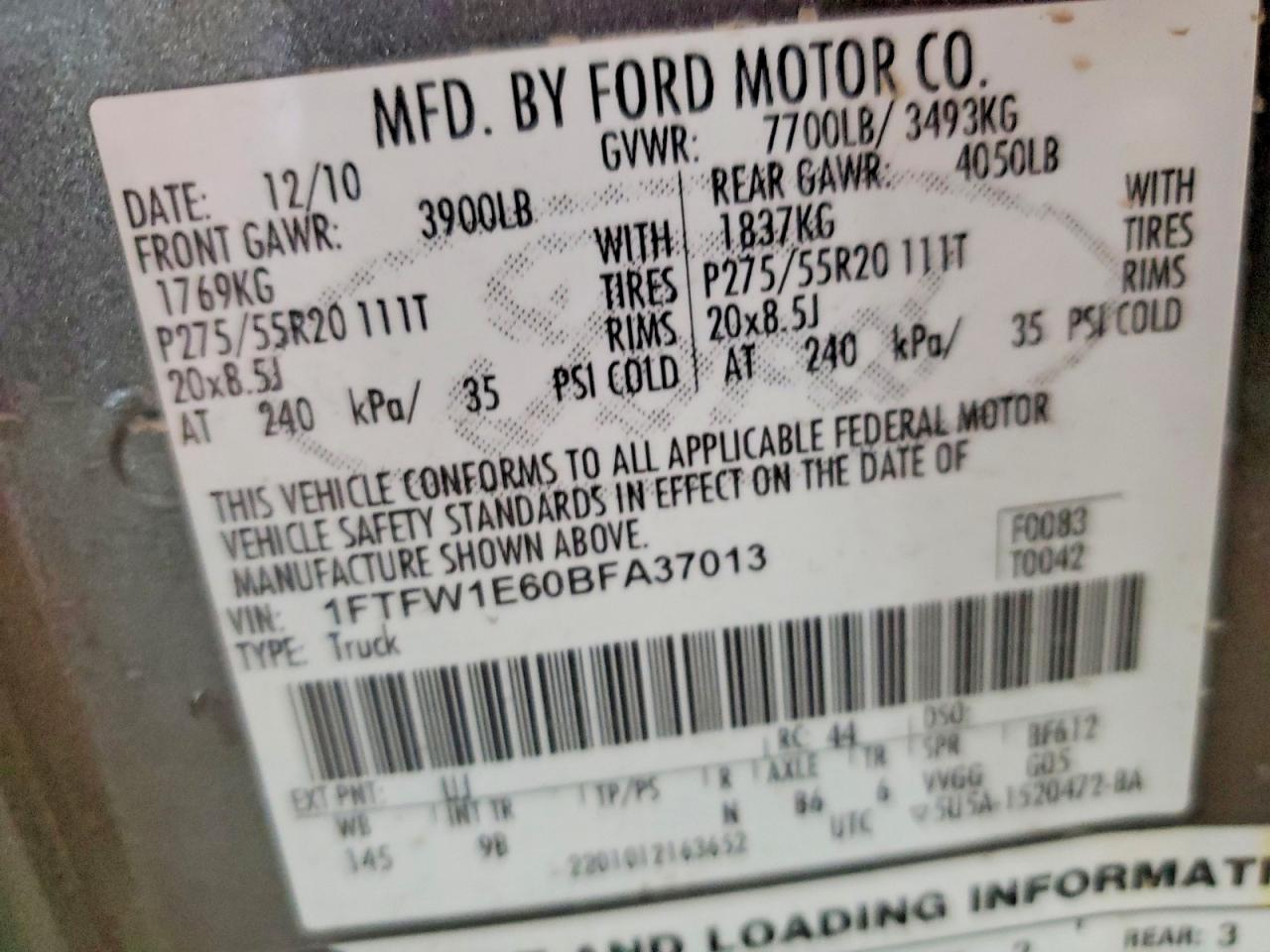 Ford F-150 Supercrew