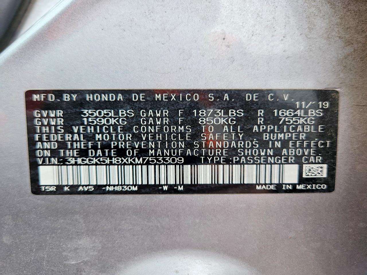 Honda Fit Ex
