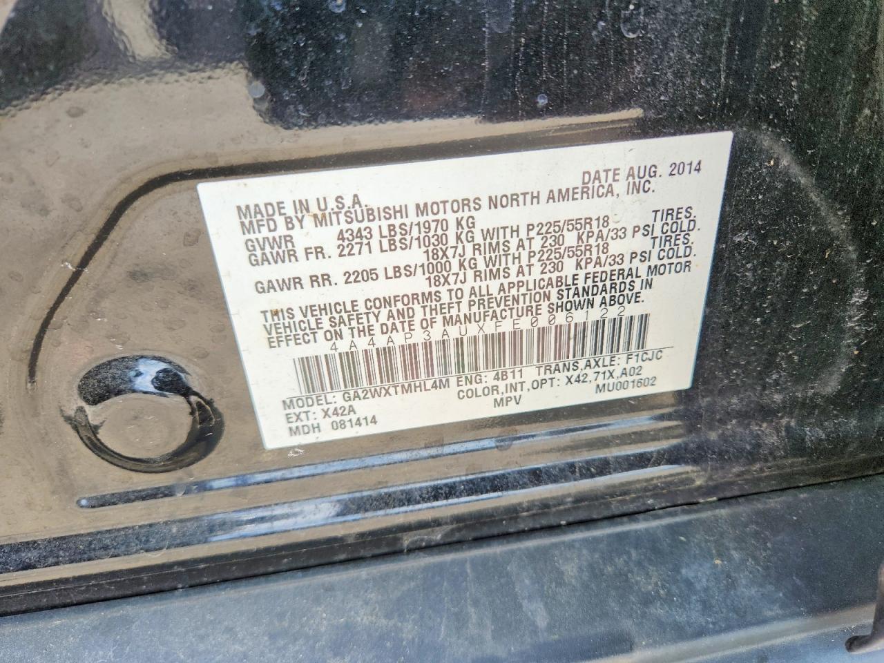 Mitsubishi Outlander Es