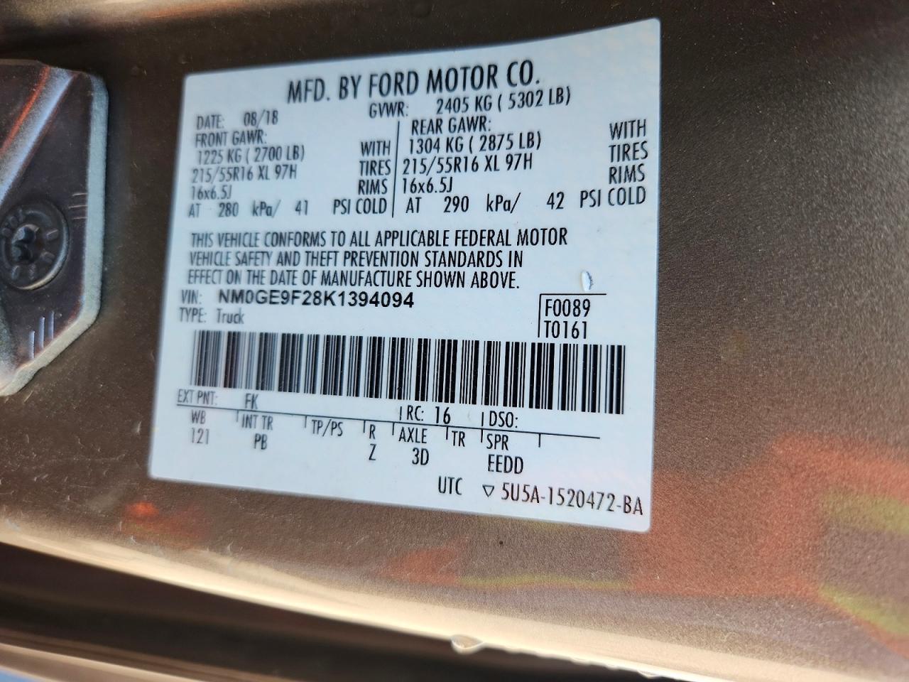 Ford Transit Xlt