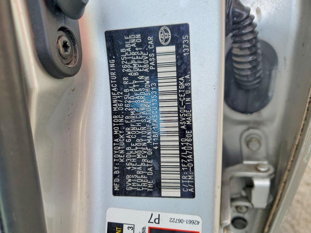 Toyota Camry Xle