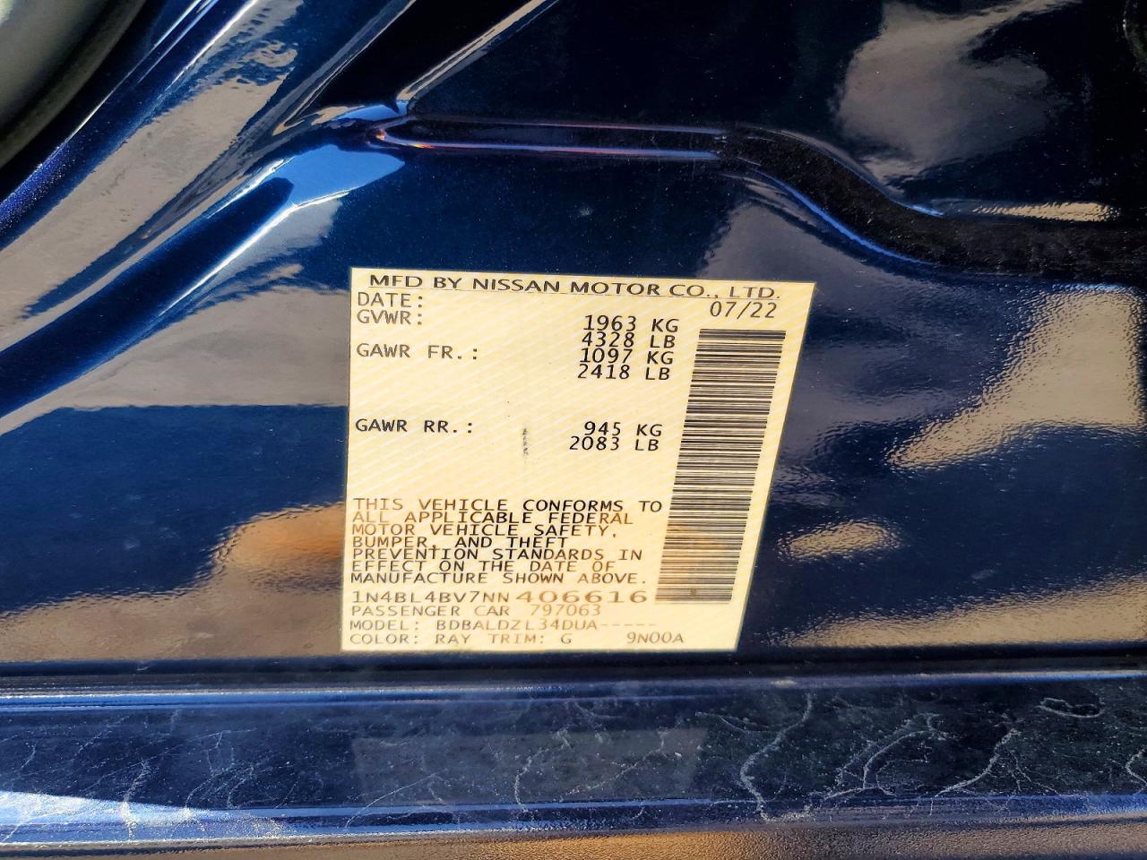 Nissan Altima 2.5 S