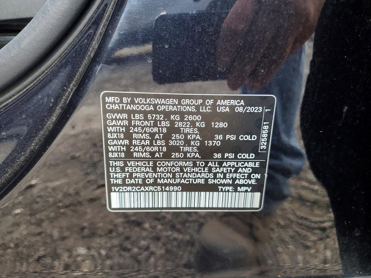 Volkswagen Atlas Se