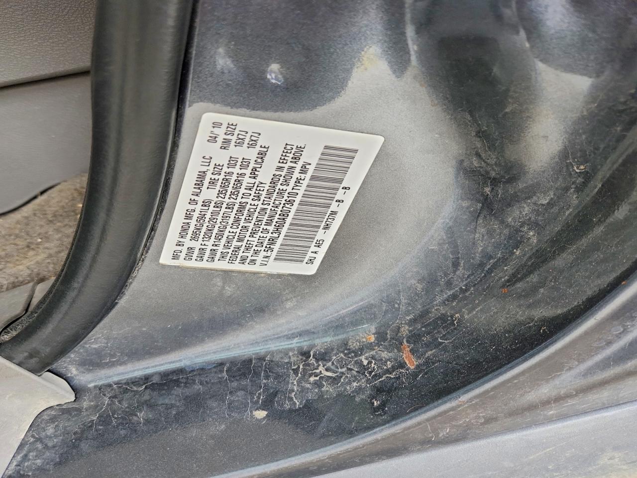 Honda Odyssey Exl