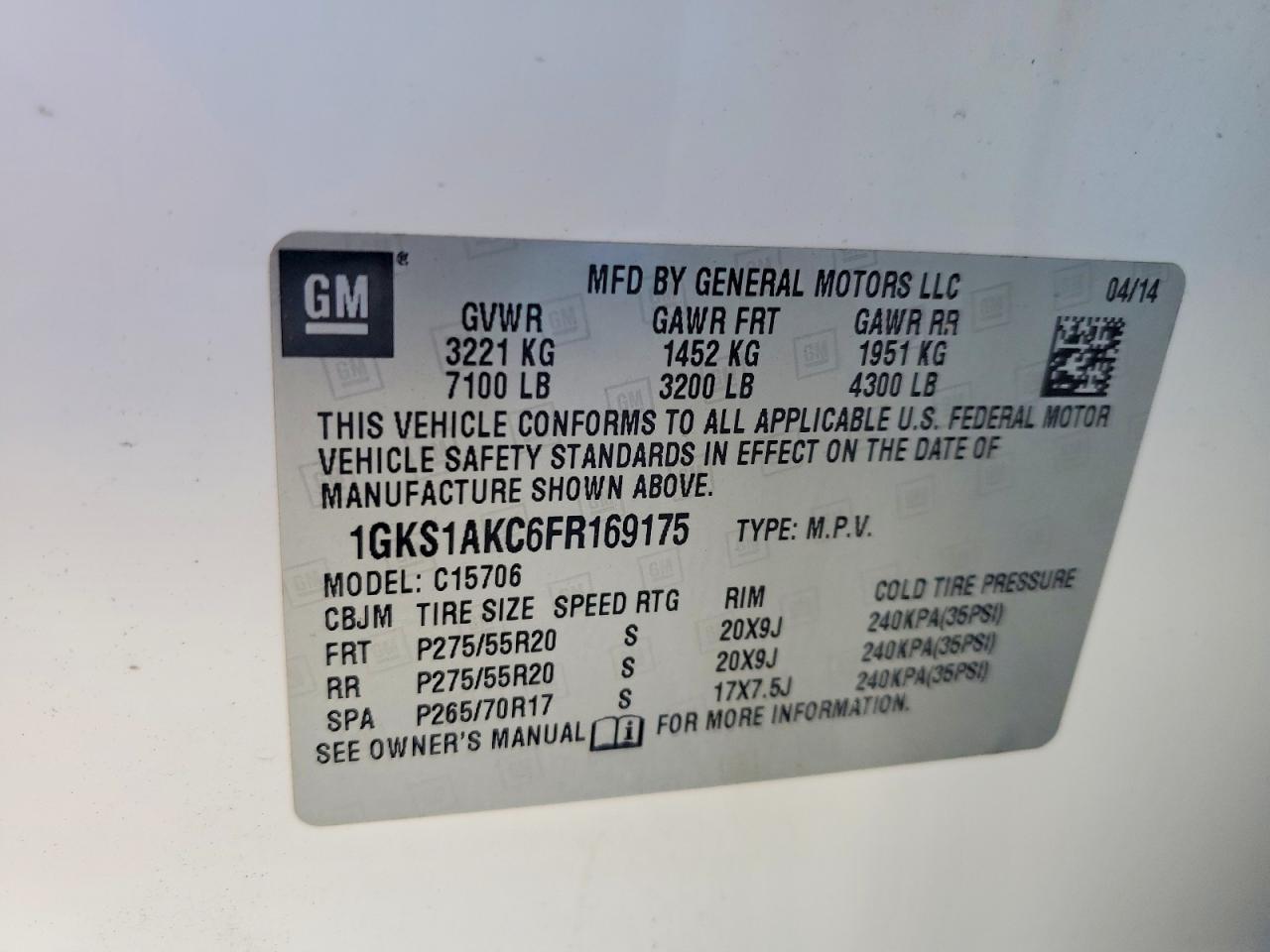 GMC Yukon Sle