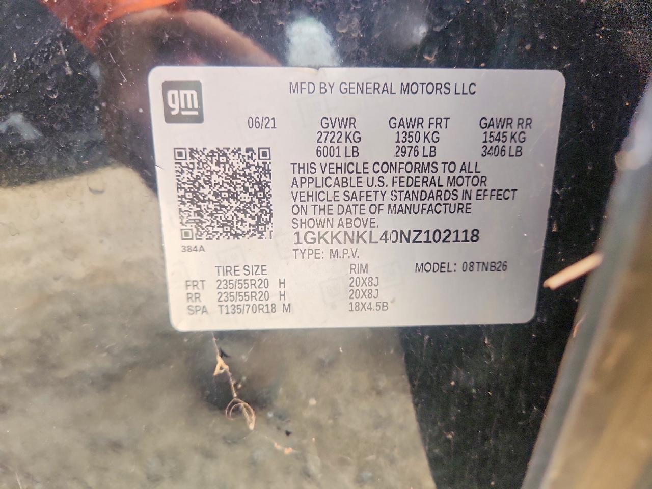 GMC Acadia Sle