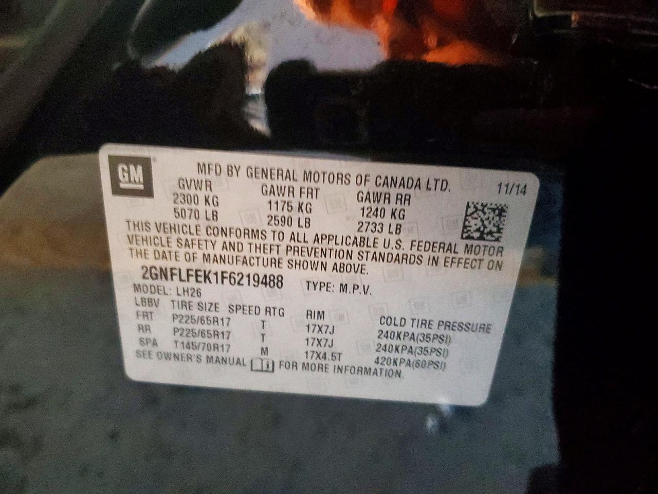 Chevrolet Equinox Lt