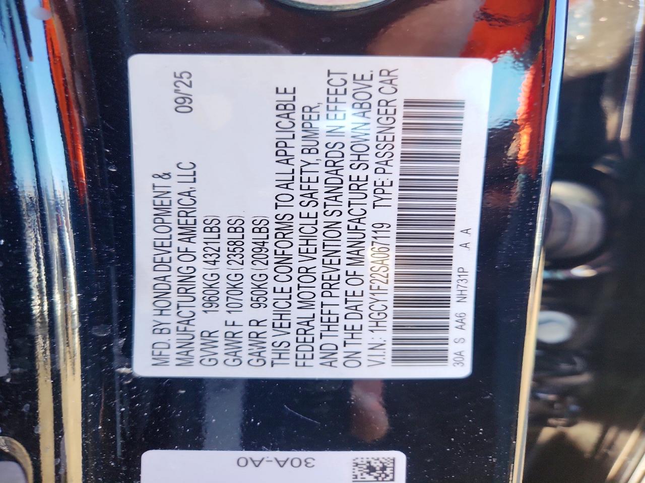 Honda Accord Lx