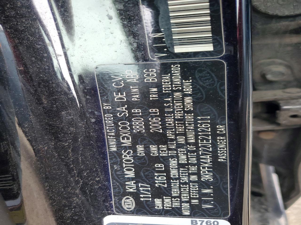 Kia Forte Lx