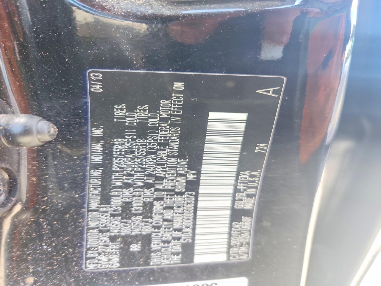 Toyota Sienna Le