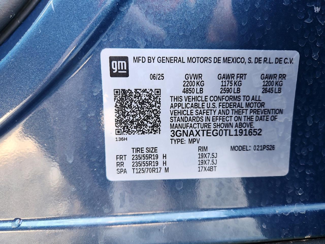 Chevrolet Equinox Rs