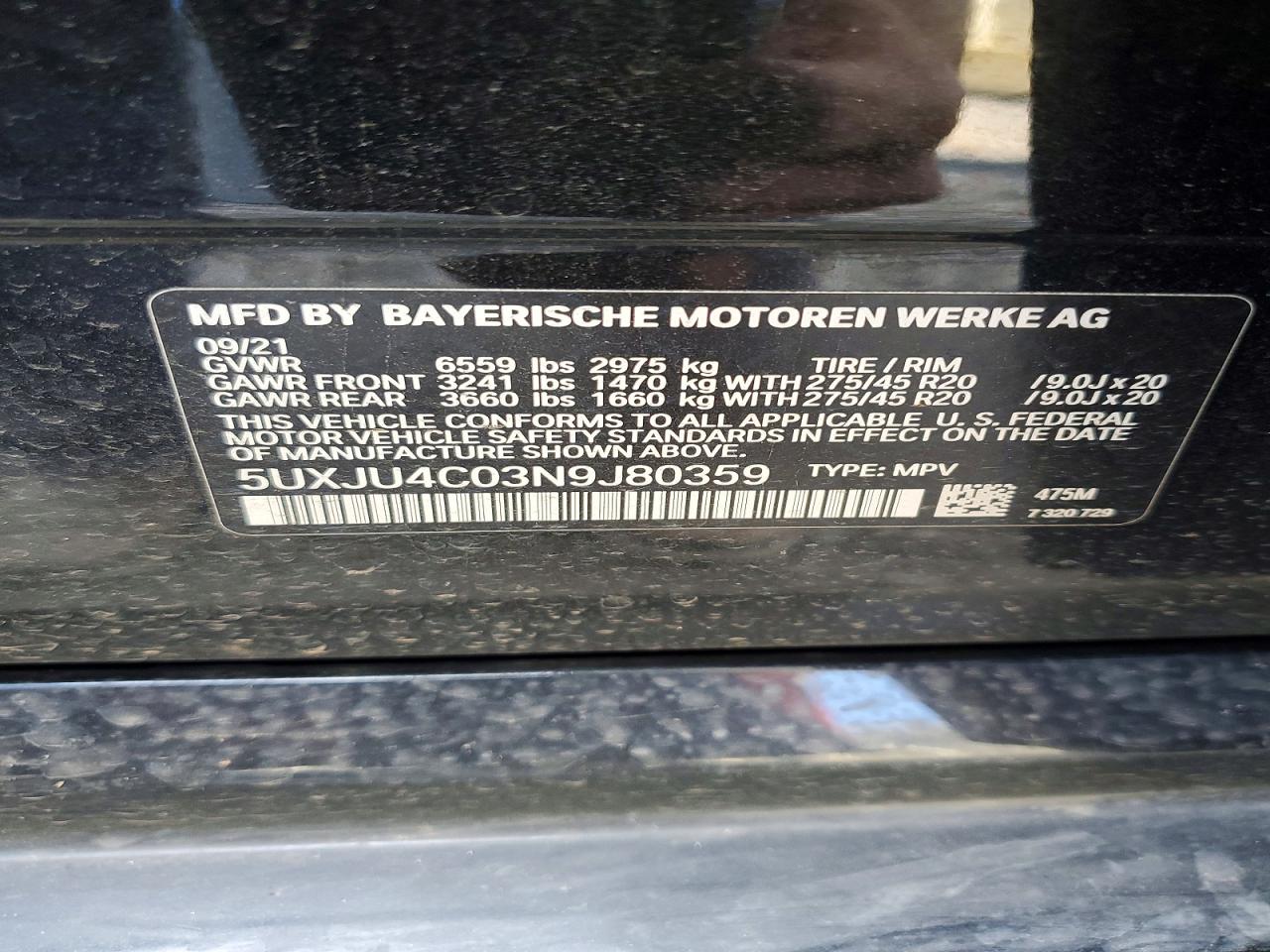 BMW X Series M50i
