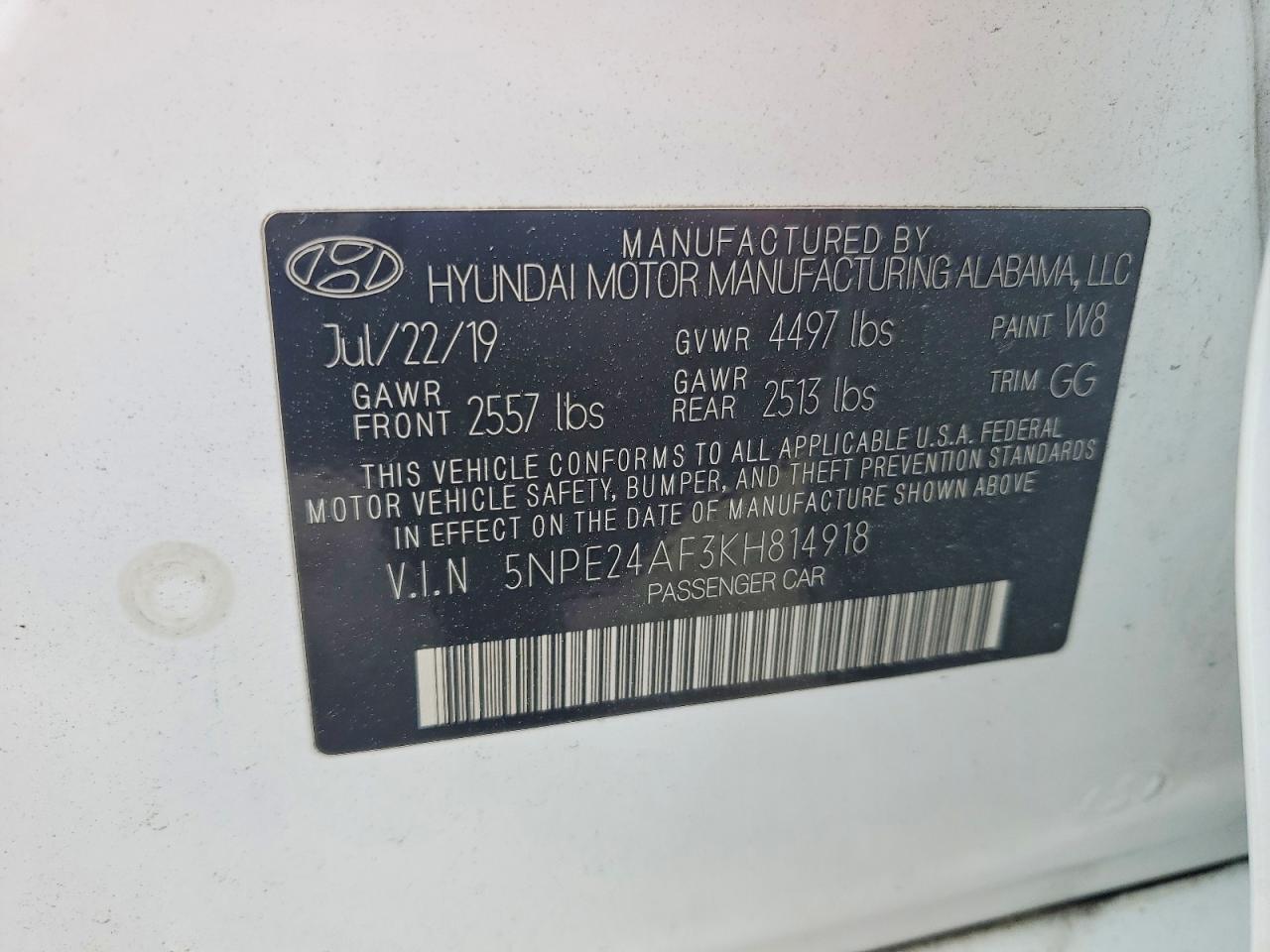 Hyundai SONATA Se