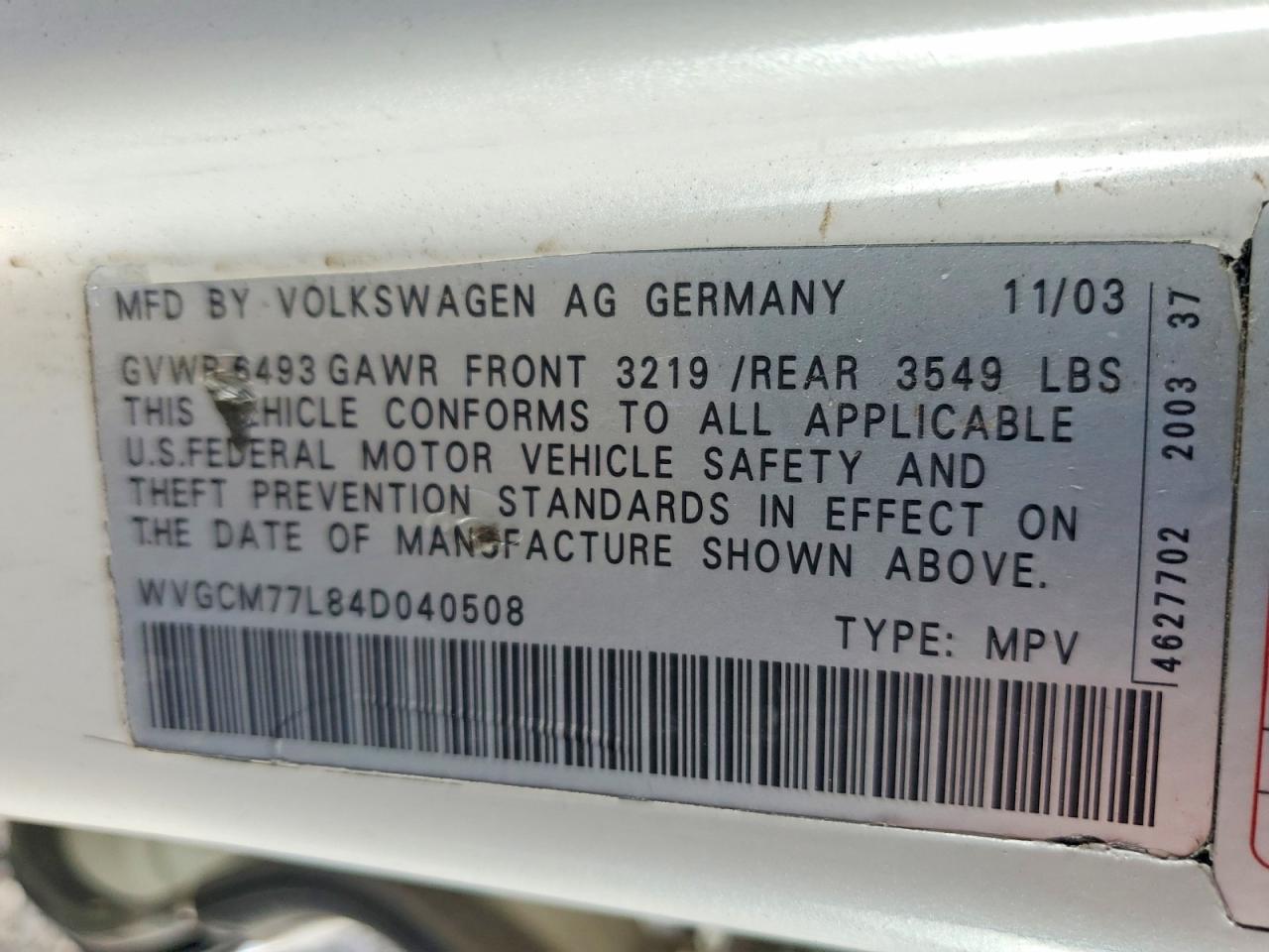 Volkswagen Touareg 4.2