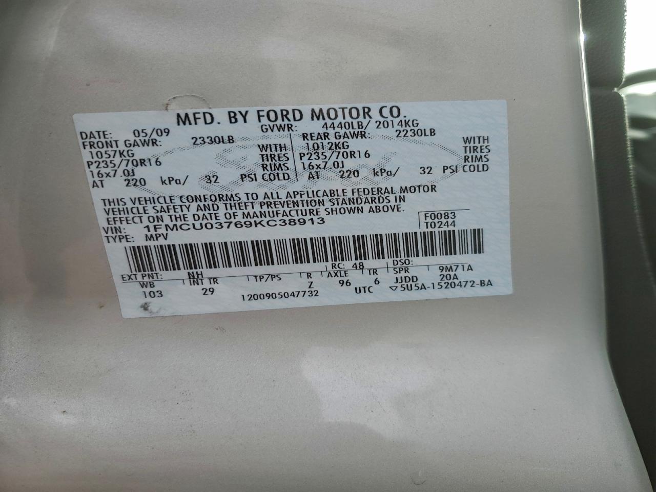 Ford Escape Xlt