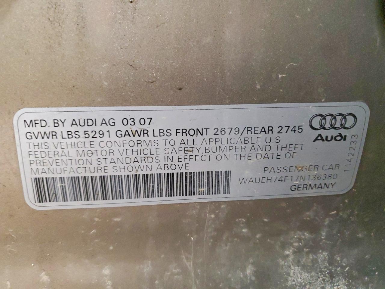 Audi A6 S-line Quattro