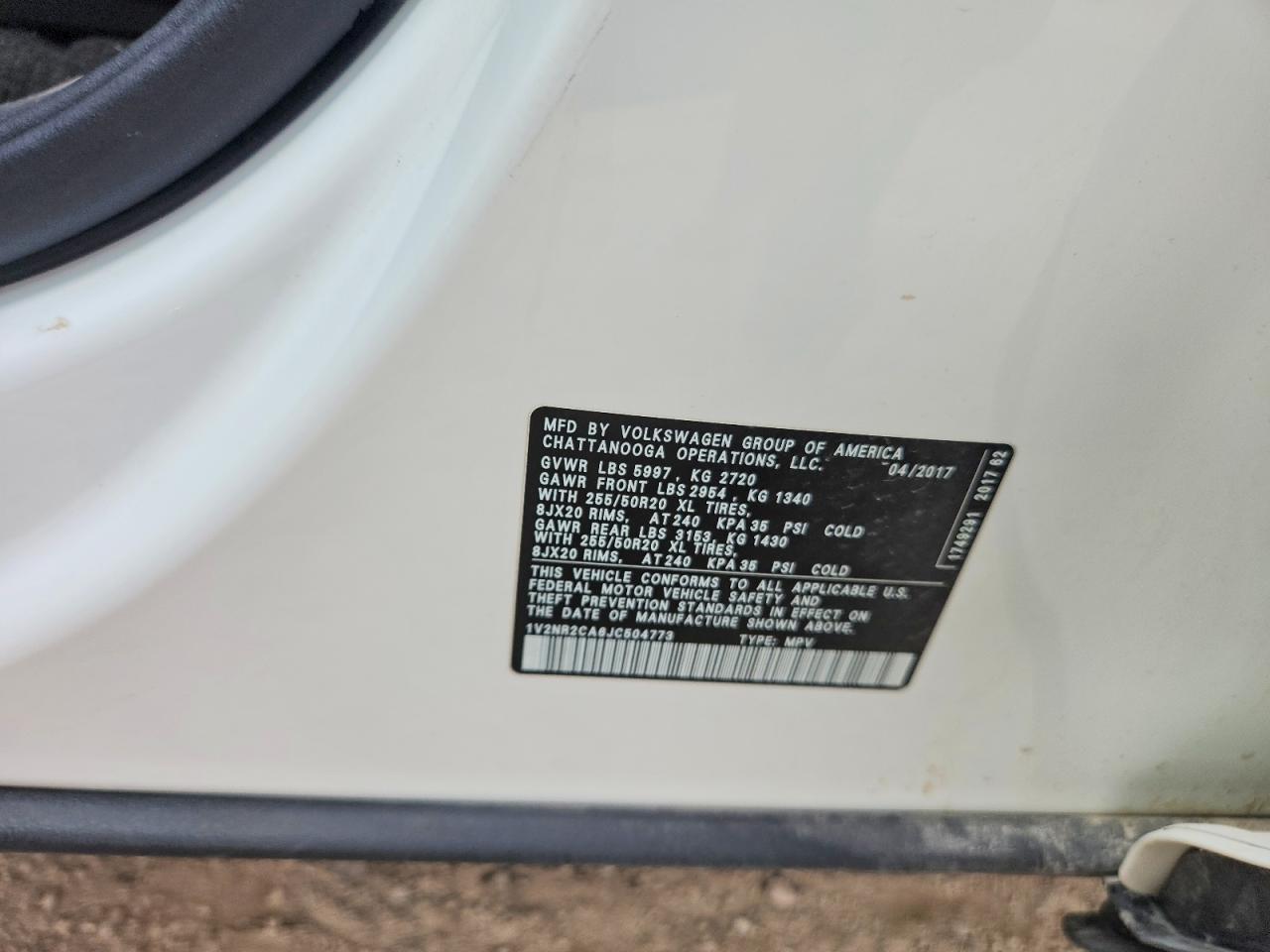 Volkswagen Atlas Sel Premium