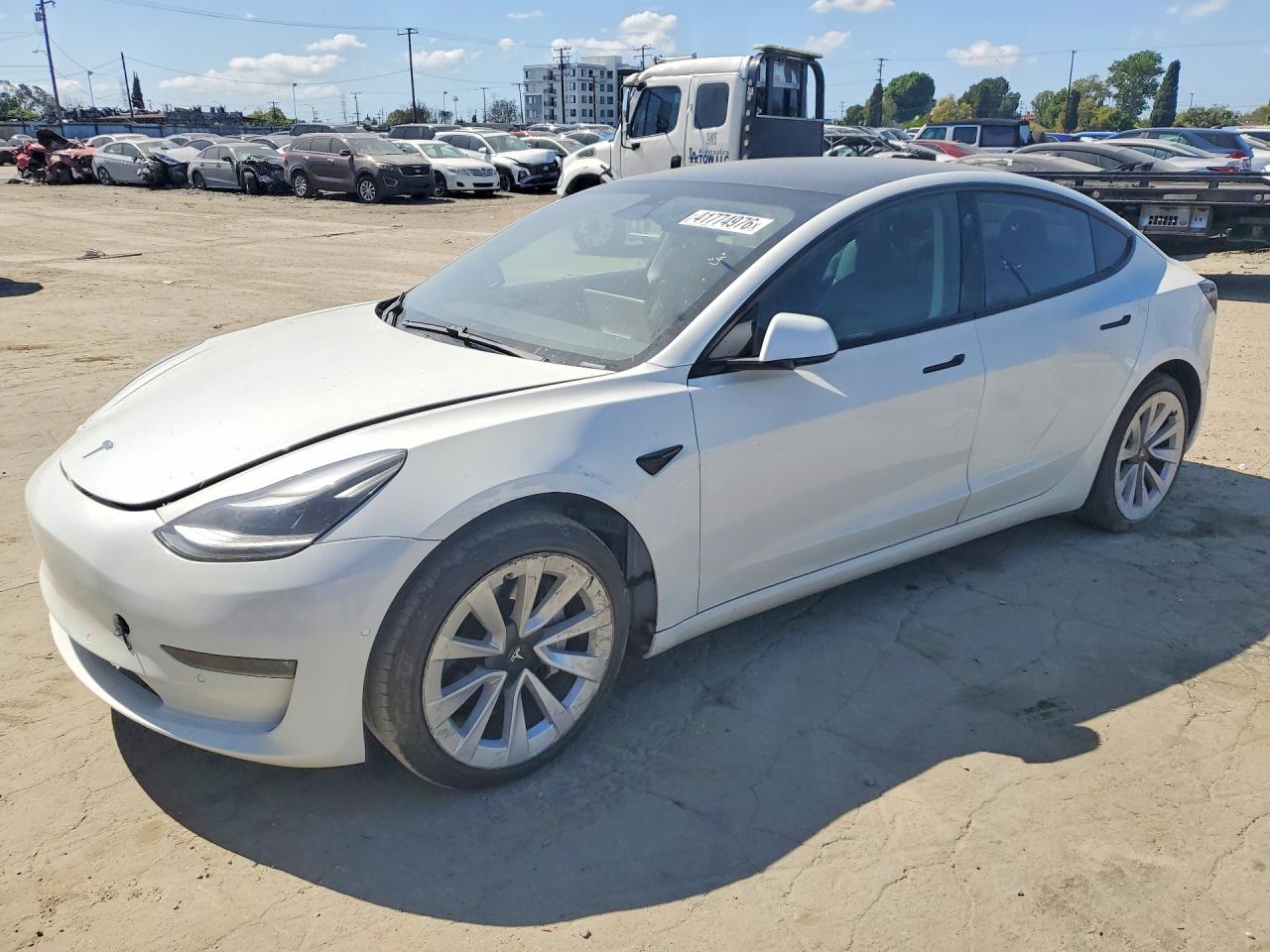 Salvage Tesla Model 3 Image